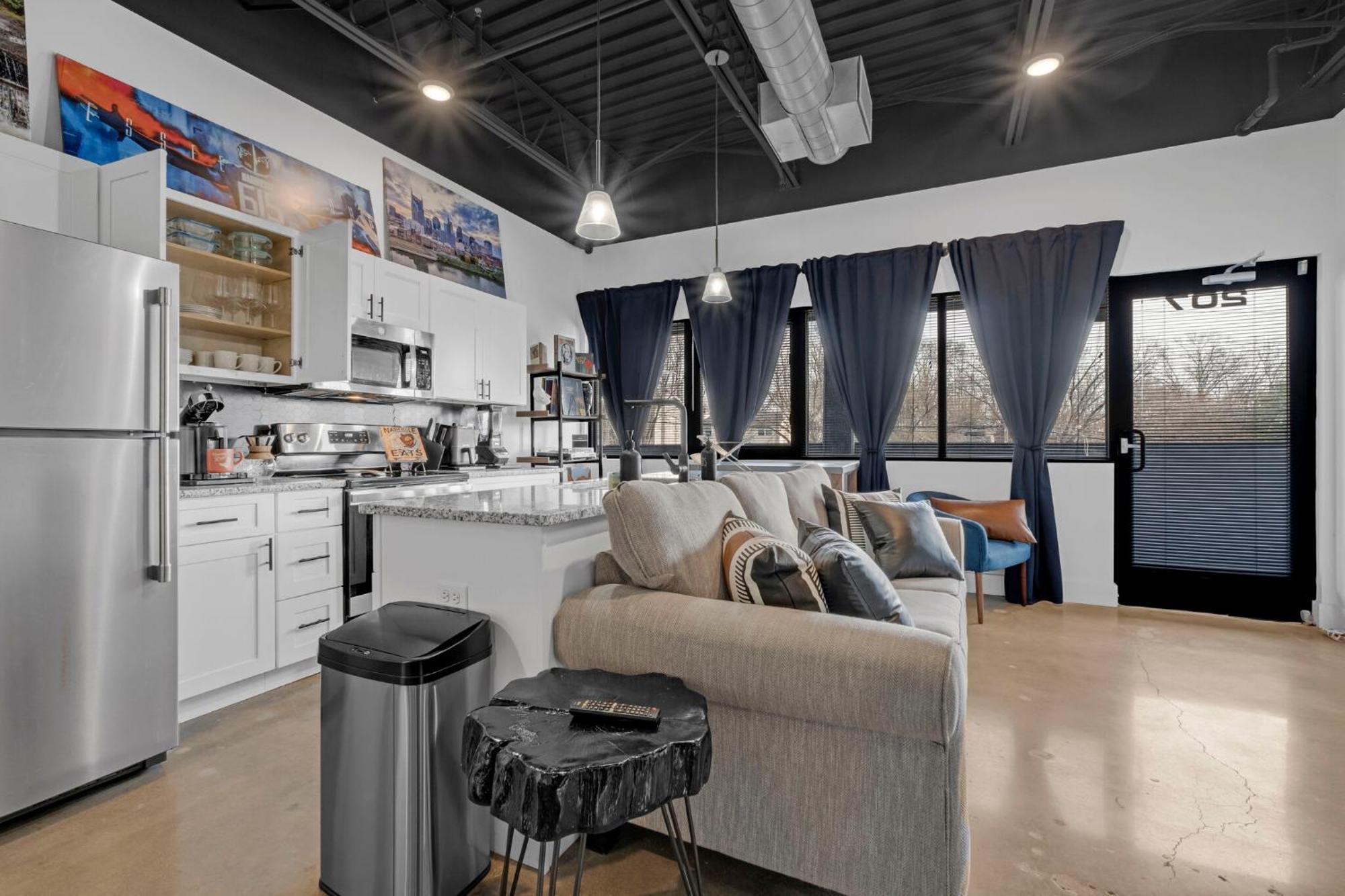 New Studio Sleeps 4 - 7 Mins To Dwtn Nashville Exteriör bild
