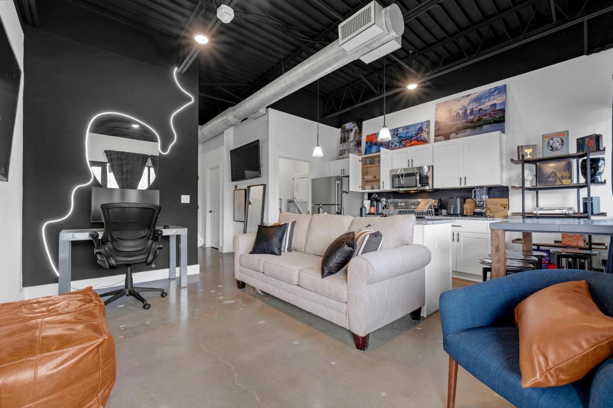 New Studio Sleeps 4 - 7 Mins To Dwtn Nashville Exteriör bild